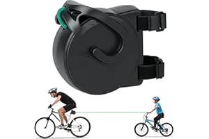 MY DIEMLIFE Upgraded Bicycle Tow Rope for Children with Stronger Hook - Easy Install, Kids Tow Behind Bike System, Retractable Tow Strap for Effortless Riding, Secure Children's Bicycle Traction Rope (Type B)