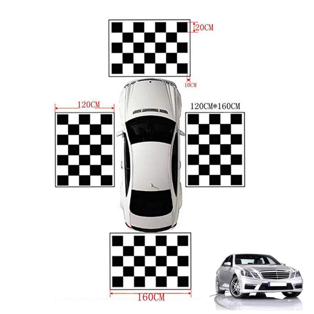 1.6 * 1.2M 2D Vehicle Camera Calibration Calibration Cloth For 360-Degree Panoramic Bird's-eye Panoramic DVR System