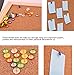 MROCO Thumb Tacks Colored Drawing Pins Color Plastic Round Head Pinks Office Thumbtack, Push Pin for Home, School, Sharp Steel Points 3/8 Inch,5 Color (Red,Blue,White,Green,Yellow) Box of 300