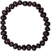 Baltic Amber Stretch Bracelet for Adults (Women/Men) - Hand made From Polished/Certified Baltic Amber Beads(5 Colors)