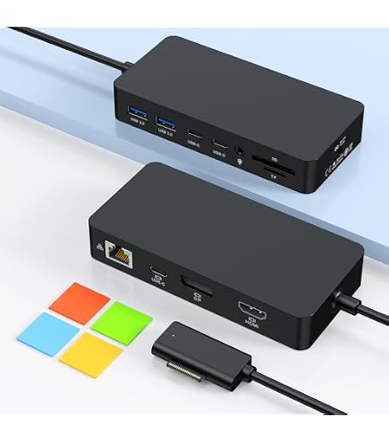 Surface Thunderbolt 4 Dock, Microsoft Surface Dock Triple Displays