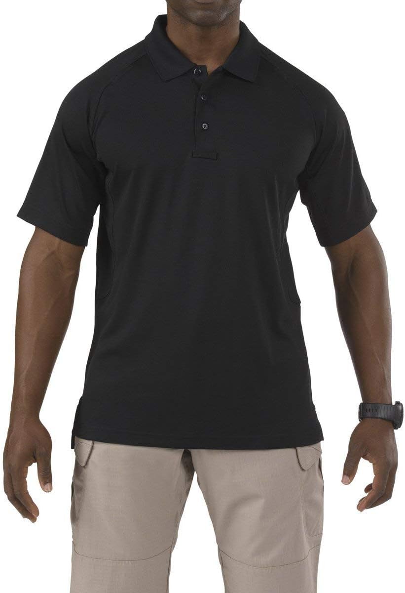 5.11 Tactical Performance Playera Polo de Manga Corta, poliéster Que
