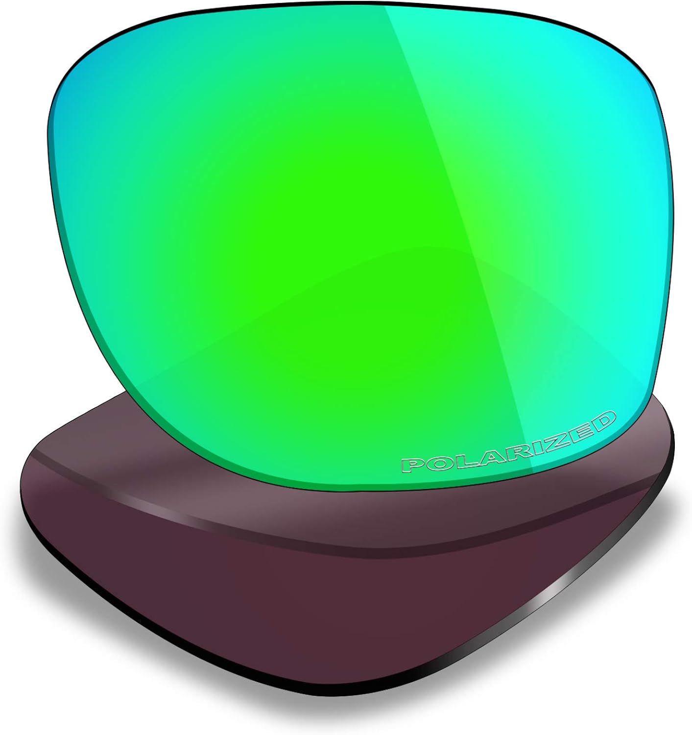 Mryok+ Polarized Replacement Lenses for Oakley Holbrook OO9102-55mm - Emerald Green, Anti-seawater Corrosion Polarized - Emerald Green