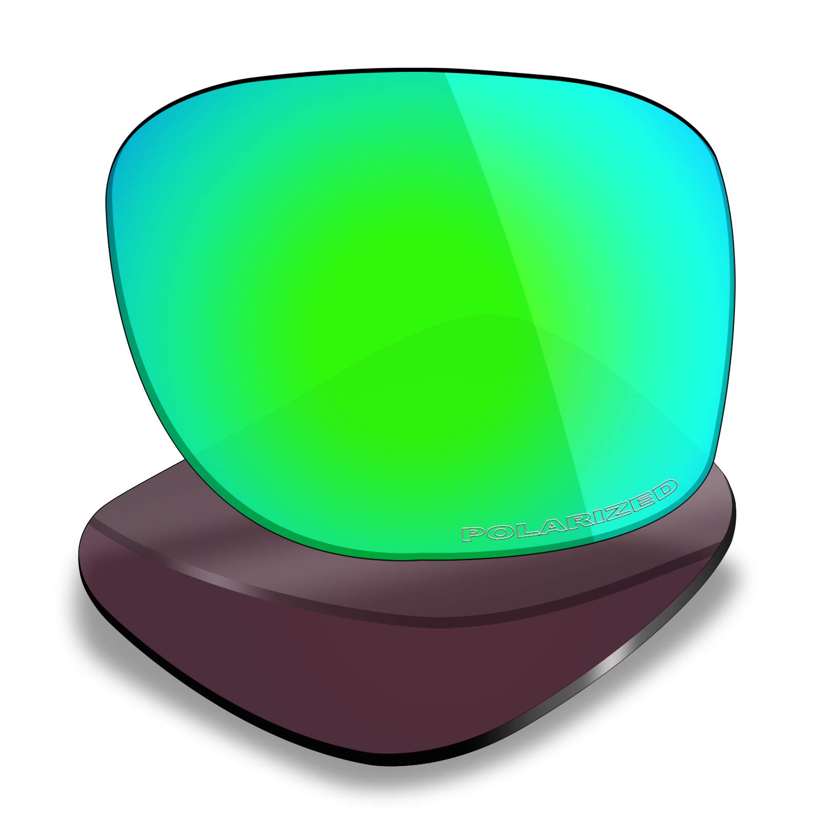 Mryok+ Polarized Replacement Lenses for Oakley Holbrook OO9102-55mm - Emerald Green