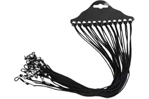12Pcs Sunglasses Sports Wrap Cord Glasses Holder Eyeglass Rope Anti-Slip Fixing Glasses Rope Black Clever and Attractive