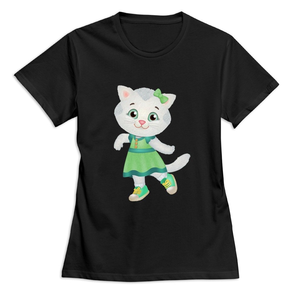 Home Learning Kids Katerina Kitty Cat Coloring Page