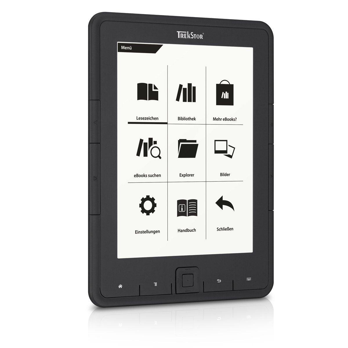 TrekStor eBook Reader Pyrus 6 Zoll schwarz Amazon.de Computer & Zubehör
