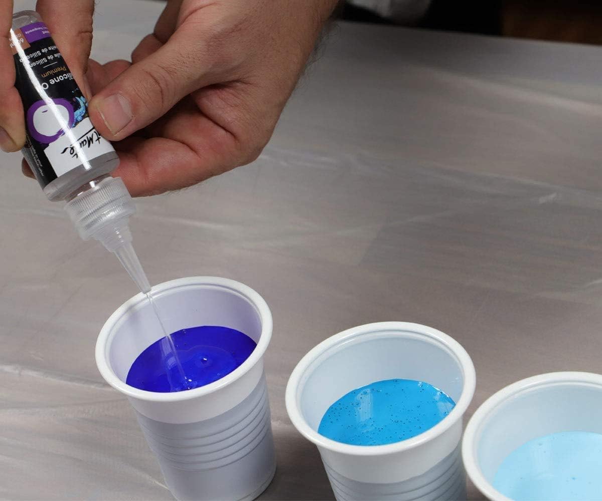 MONT MARTE Premium Silicone Oil 6oz (180ml) for Acrylic Pouring Paint Cells and Fluid Art, 180 ml (Pack of 1) - Image 4