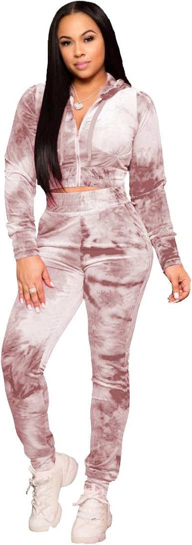 2 piece velvet tracksuit