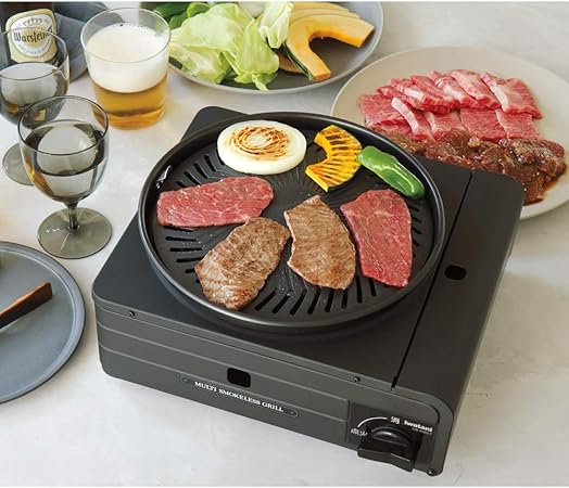 イワタニ マルチスモークレスグリル 自宅で焼き肉三昧 7722 ホーム キッチン Amazon Co Jp