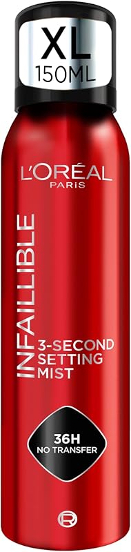 L'Oréal Paris Infaillible 3-Second Setting Mist, 150 ml