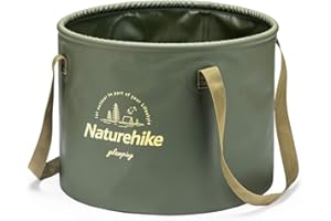 Naturehike Multifunctional Collapsible Water Basin, Folding Tub, Portable Bin, Lightweight Foldable Bucket with Handles for Camping, Dish Washing, Laundry, Fishing, Hiking