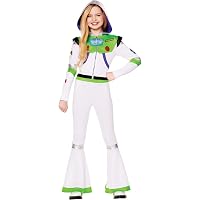 Buzz Tutu Deluxe Toy Story 4 Kinderkostüm Für Mädchen – Mit Kleid, Flügeln, Stirnband & Manschetten