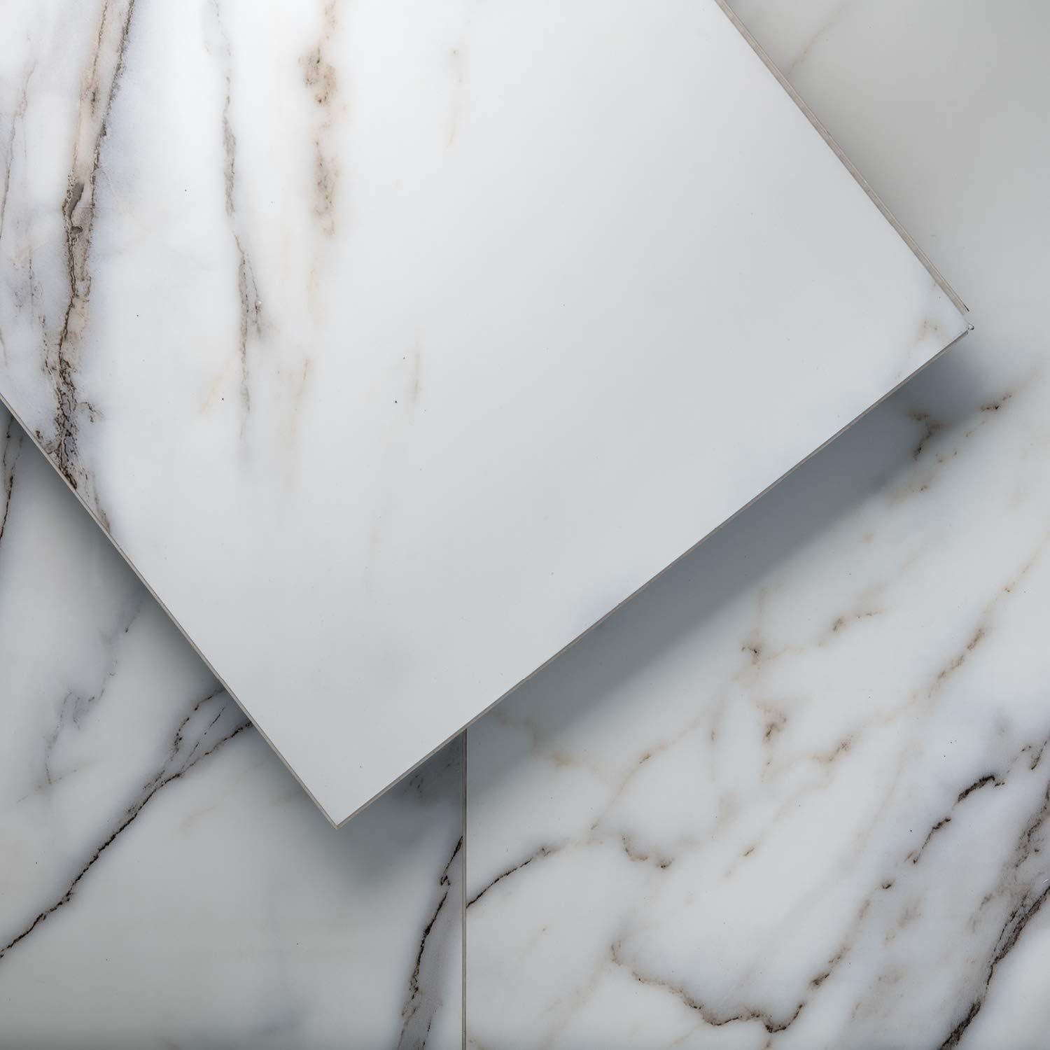 Luxury Vinyl Floor Tiles by Lucida USA Interlocking Flooring for DIY Installation 8 Stone