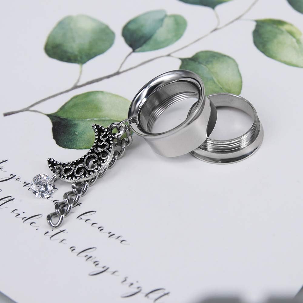 Vintage Dangle Ear Tunnels Plugs Stainless Steel Screw Ear Gauges Ear Expander Flesh Tunnels Piercing - Image 5