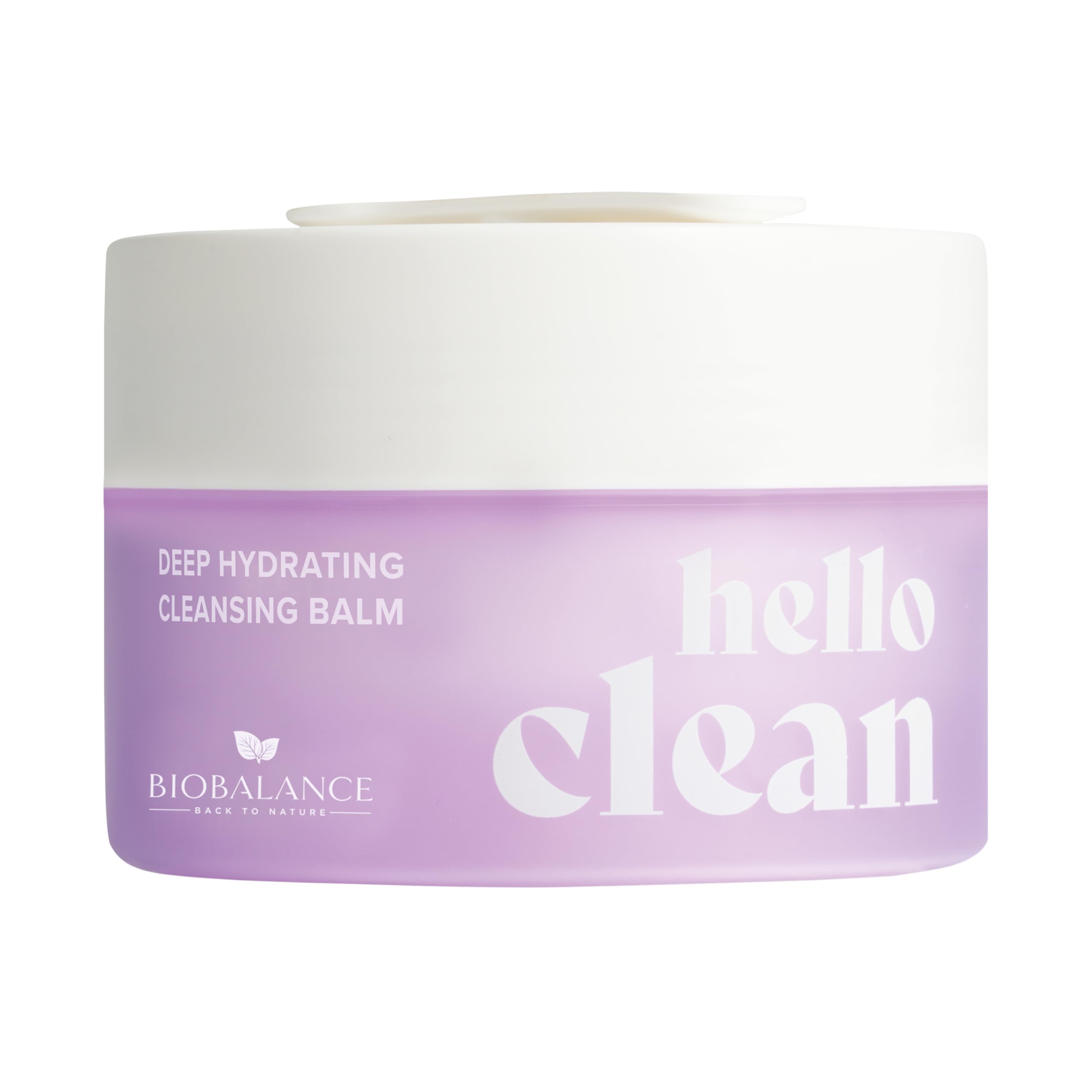 BioBalance Hello Clean Deep Hydrating Cleansing Balm | 100ml | Moisturising Cleanser | Cleansing Balm for Dry Skin | For Soft Silky Skin | Removes Sunscreen | Make Up Melting Balm