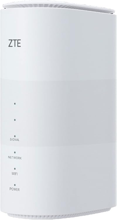 ZTE MC801A HyperBox 5G WiFi Router Unlocked WWAN Dual-Band AX WiFi White Renewed