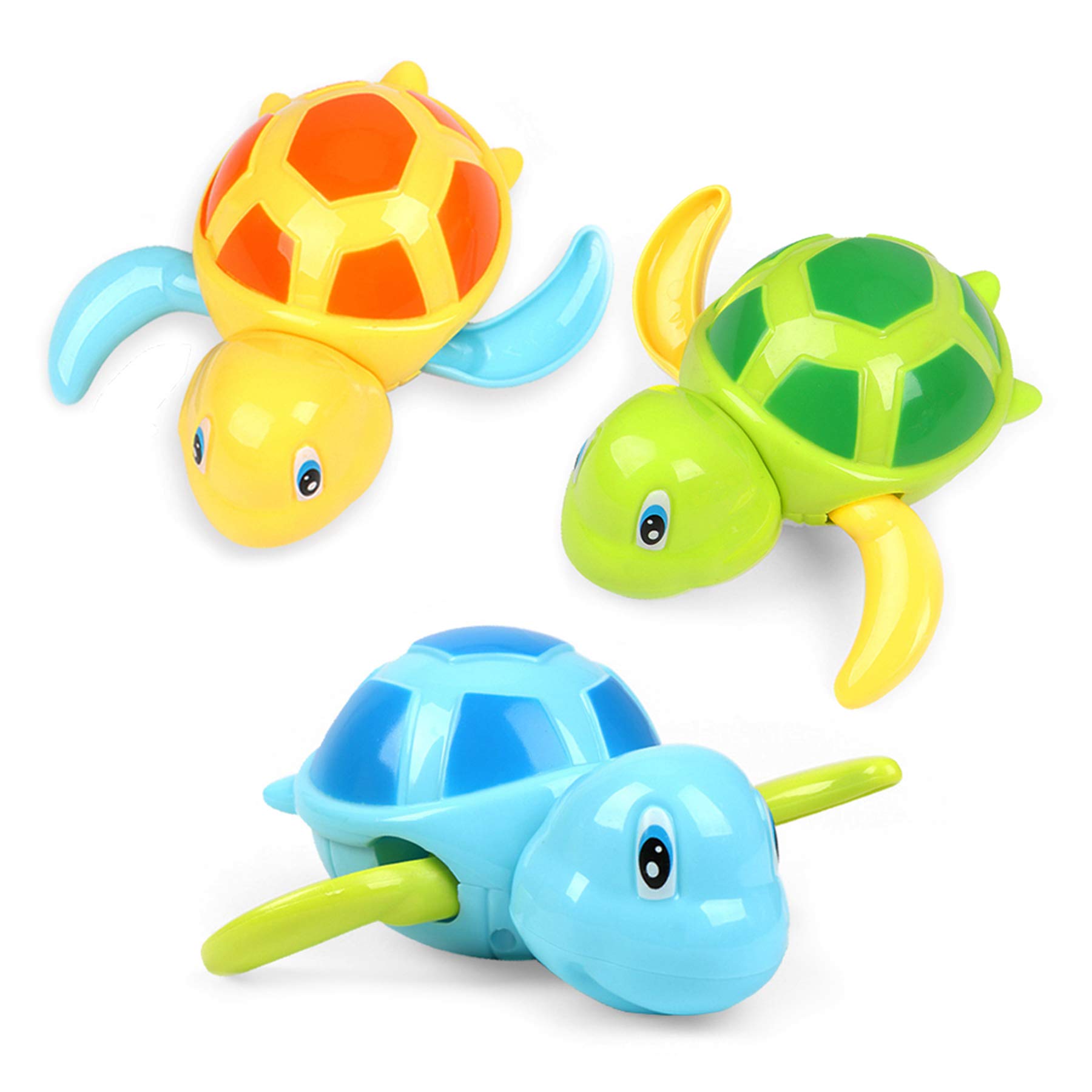 Photo 1 of Bath Toys for Toddlers 1 2 3 4 5 Years Old,Pool Toys for Kids,Baby Funny Wind Up Swimming Turtle Bath Toy,Cute Floating Bathtub Water Toys,Gift for Preschool Child Boys Girls (3 Pcs)