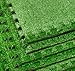Sorbus® Grass Mat Interlocking Floor Tiles – Soft Artificial Grass Carpet – Multipurpose Foam Tile Flooring – Great for Patio, Playroom, Gym, Tradeshow, 24 Sq ft (24 Tiles)