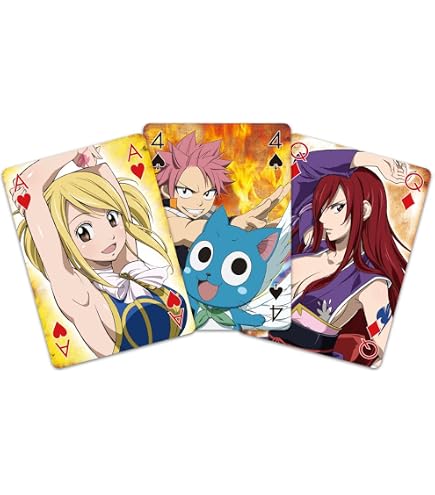 Amazon.com: Fairy Tail Playing Cards : Toys & Games