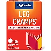 Hyland's Leg Cramps, Relief of Leg, Calf, Charley Horses, and Foot Cramps, 100 Quick-Dissolving Tablets
