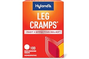 Hyland's Leg Cramps, Relief of Leg, Calf, Charley Horses, and Foot Cramps, 100 Quick-Dissolving Tablets