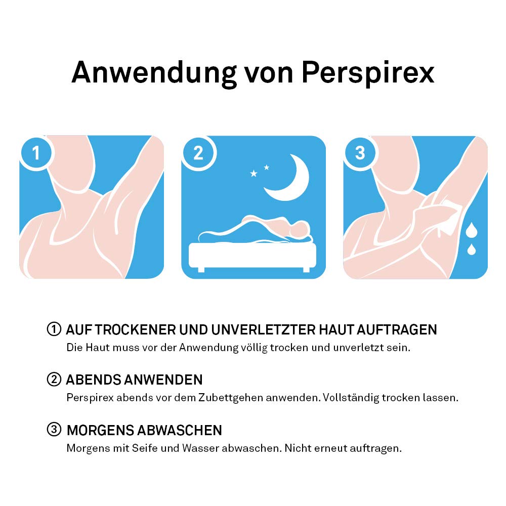 Perspirex Antitranspirant Deo Roller für bis zu 5 Tage Frischeschutz - Original 20ml