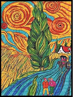 Colorvelvet Klimt Lalbero Della Vita Disegno 47 X 35