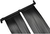 vidaXL Solar Pool Heater Panel 80x620cm, Eco-Friendly, Temp Up to 10C view 5
