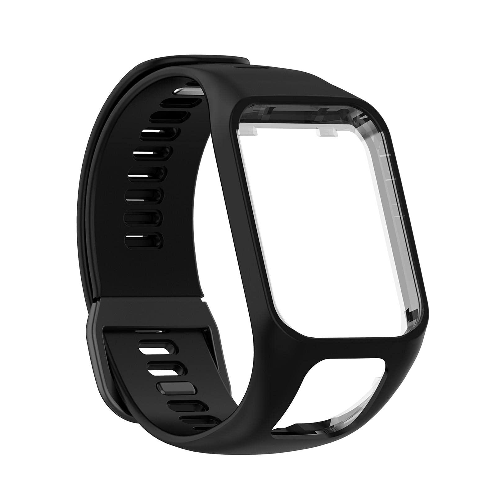 Compatible Band for Runner 2 3, Spark 3, Golfer 2, Replacement Silicone Watch Band Compatible for Spark Cardio, Soft Silicone Watch Band, Code,