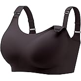 Angelhood Seamless Nursing Bra for Women Wire Free Full Coverage Nursing Bra T-Shirt Bra with Extra Extender