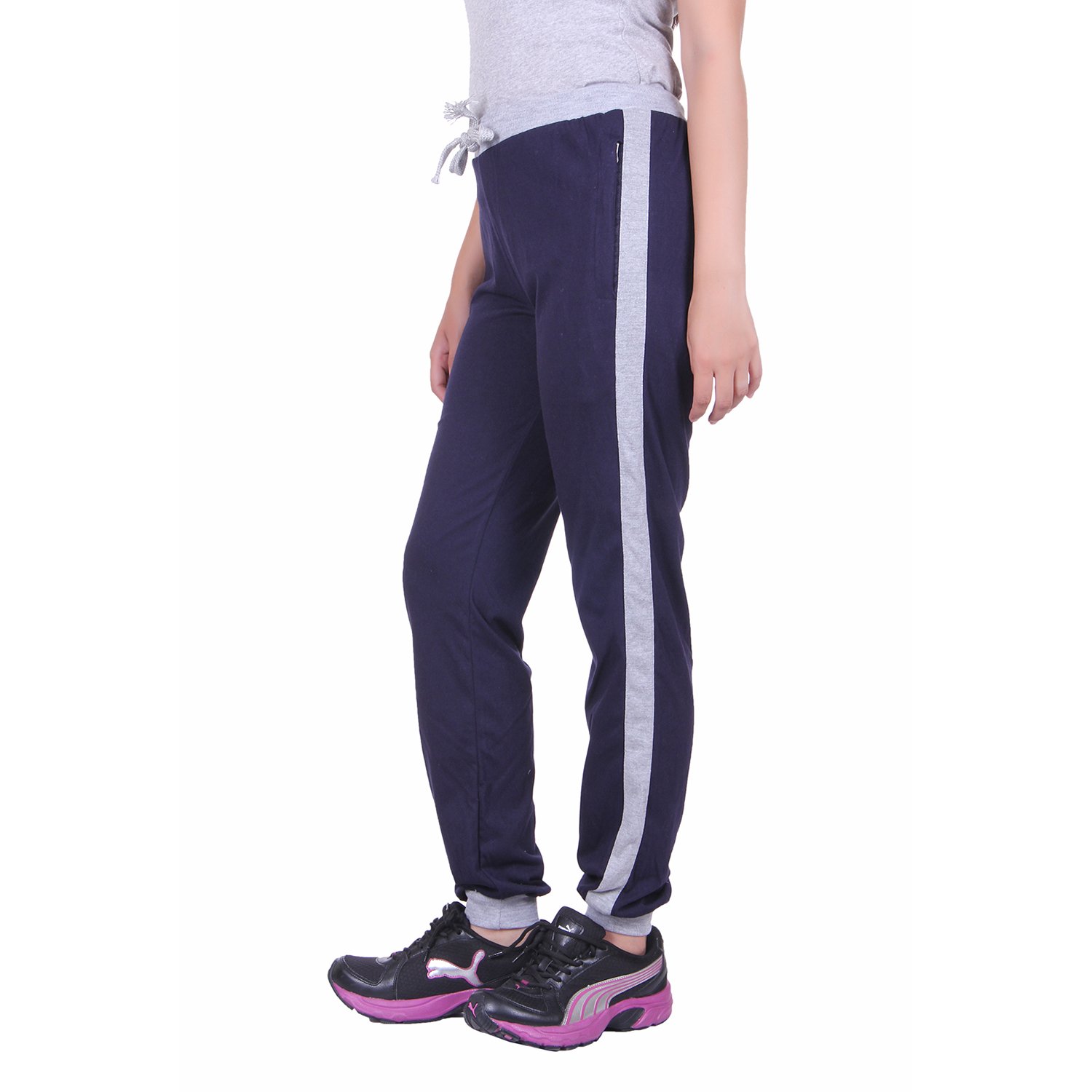 dfh women's cotton track pant