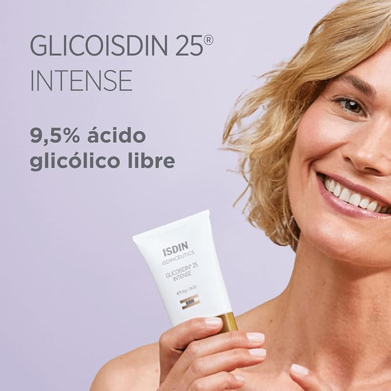 Isdinceutics Glicoisdin 25 Gel Exfoliante con Ácido Glicólico, Acción Exfoliante para Una Piel Renovada, 25 g