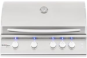 SUMMERSET GRILLS Summerset Sizzler Pro Series Built-In Gas Grill, 32-Inch, Natural Gas