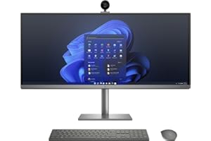 HP Envy 34 Desktop 2TB SSD 32GB RAM Extreme (Intel Core i7-11700K Processor Turbo Boost to 5.00GHz, 32 GB RAM, 2 TB SSD, 34" 5K WUHD (5120 x 2160), Win 11) PC Computer All-in-One
