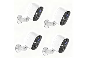 2K UHD Smart Wireless Security Cameras,WiFi Camera with Color Night Vision, Motion Detection, 2-Way Audio, Weatherproof, Clou