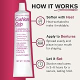 Cushion Grip Thermoplastic Denture Adhesive 1oz 3 Pack Extra Strong Hold view 8