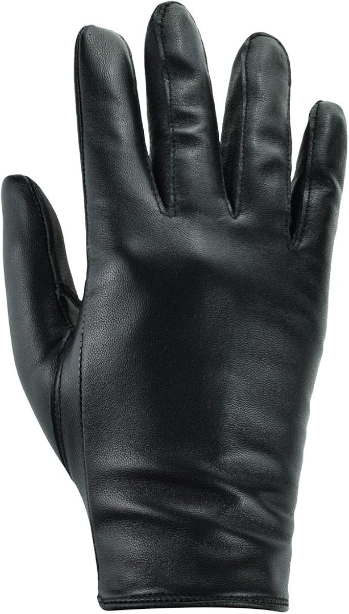 Rawhide Leather Slim Vented Driving Gloves, MENS REAL LEATHER TOP