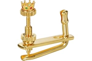 YWYLL Handmade Creative Violin Fine Tuning Violin Tuners Violin Screw Violin String Adjusters for 3/4 4/4 Violins (3COLORFUL)