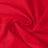 JOSNAAN Cotton Polyester Fabric by The Yard, 57" Wide Broadcloth Soft Lightweight &amp; Breathable Material for Lining, Sewing, DIY (Red, 1 Yard)