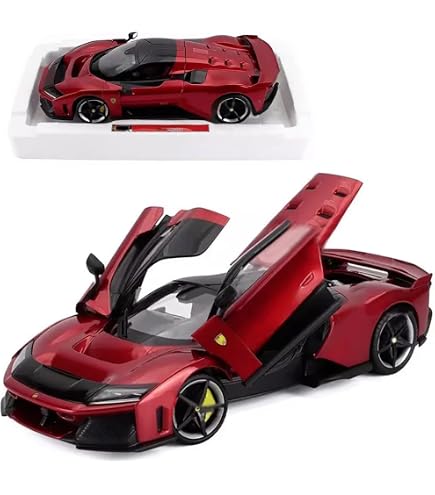 Amazon.com: Bburago – Ferrari F80 in scale 1:18, Diecast model in