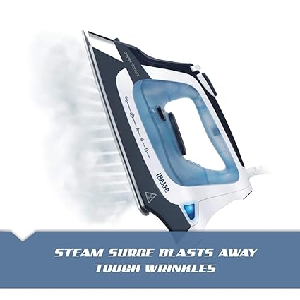 Inalsa Geyser Titanium 2000-Watt Steam Iron with 2 year Warranty (Multicolor)