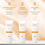 VLCC Papaya Fruit Facial Kit for Glowing Blemish Free Skin - 60g view 7