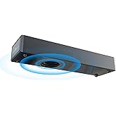 LARKSOUND 2.1 CH Sound Bar with Built-in Subwoofer, Small Soundbar for TV, PC, Gaming, Mini TV Speaker with Bluetooth/HDMI AR