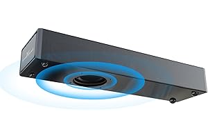 LARKSOUND 2.1 CH Sound Bar with Built-in Subwoofer, Small Soundbar for TV, PC, Gaming, Mini TV Speaker with Bluetooth/HDMI ARC/Optical/AUX/USB Connections