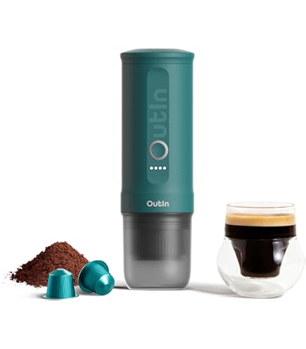 Amazon.com: OutIn Nano Complete set Portable Espresso Machine with