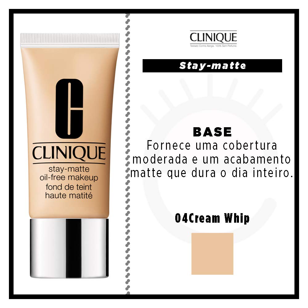 clinique stay matte oil free makeup 07 cream chamois