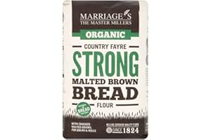 Marriage's Organic Strong Malted Brown Bread Flour 1kg