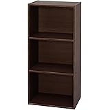 アイリスオーヤマ カラーボックス 3段 幅41.5×奥行29×高さ88cm ブラウンオーク CX-3