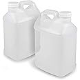 Coolbreeze Beverages Heavy Duty Mixing Containers with Pressure Sealed Lids, 2.5 Gal Jugs and Caps - Frozen Drink Mixing, Cold Brewing, Beverage Storage - 2 Pack